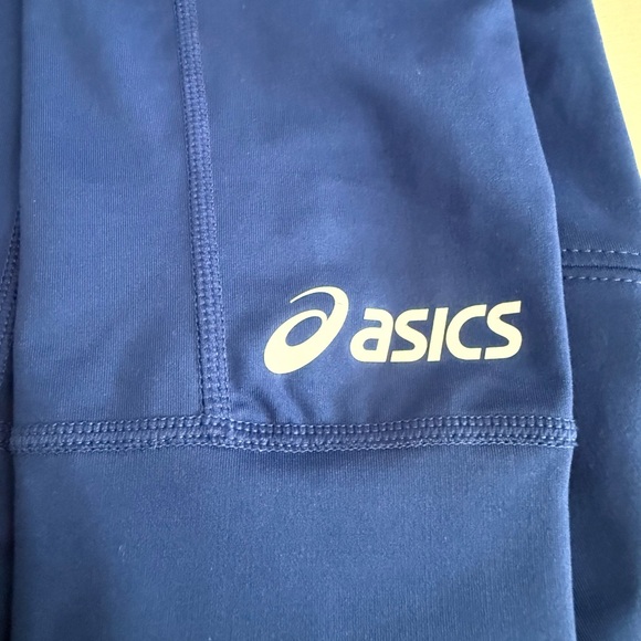 ASICS Leg Balance Blue Leggings Size S - Picture 6 of 10